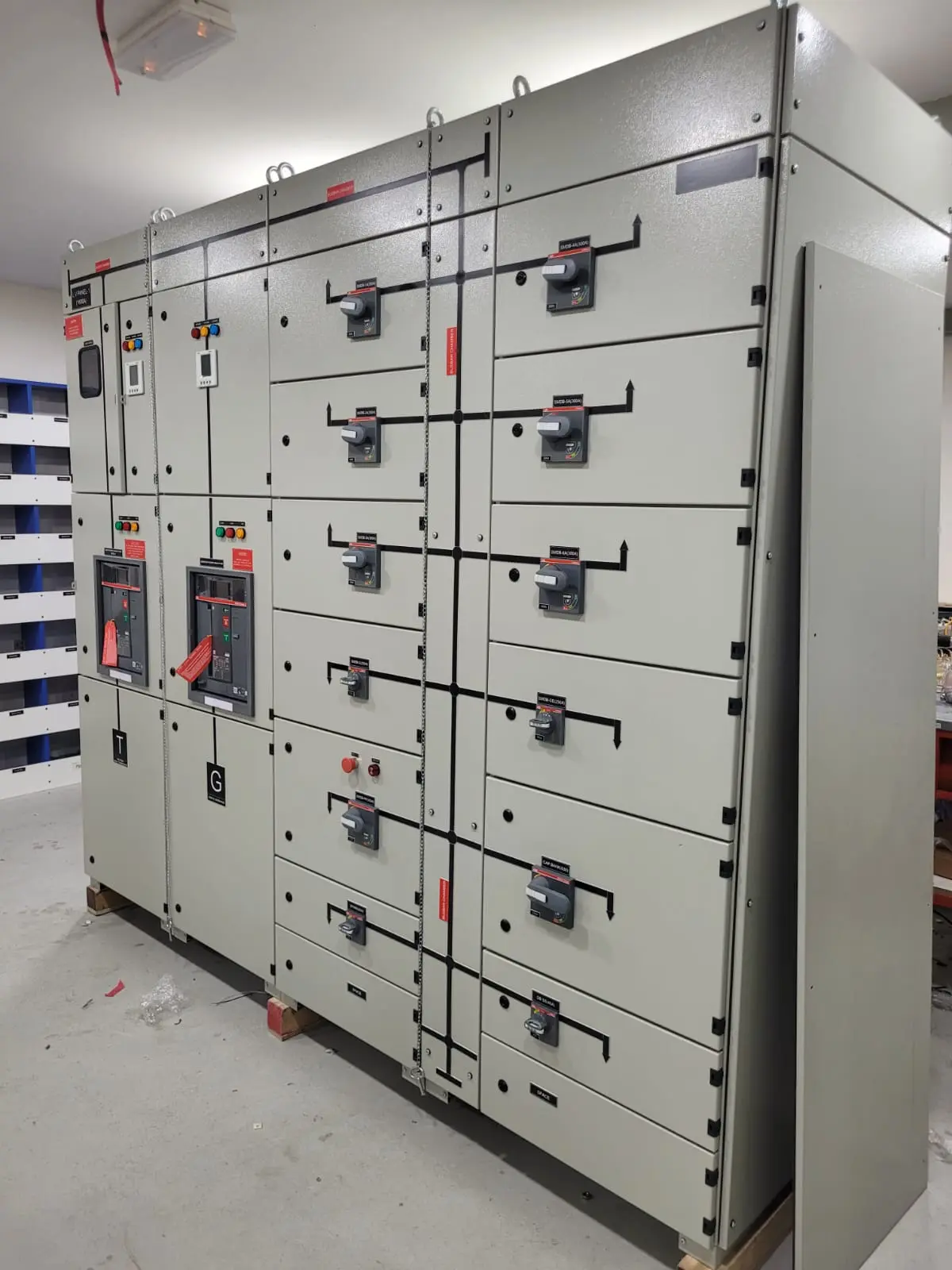 Completed switchgear project